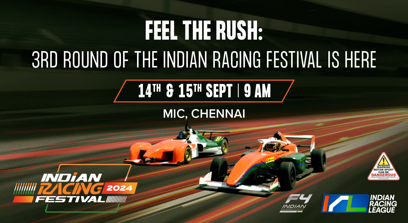 Indian Racing Festival 2024 - Round 3 Madras International Circuit