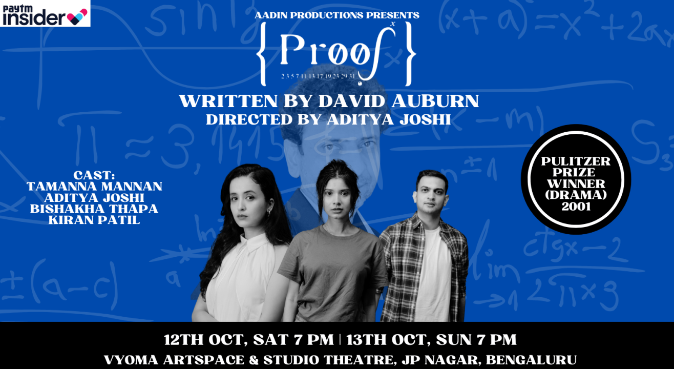 Aadin Productions Presents: Proof - David Auburn