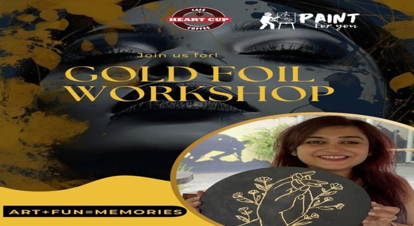 Gold Foil Art Workshop