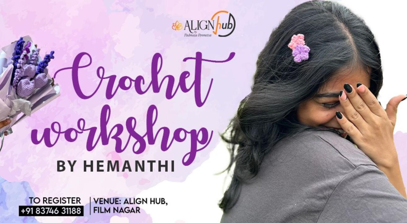 Crochet workshop by Hemanthi's tiny threads