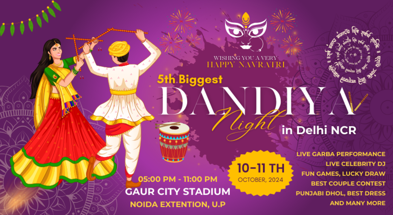 5th Biggest Dandiya Night | Navratri 2024