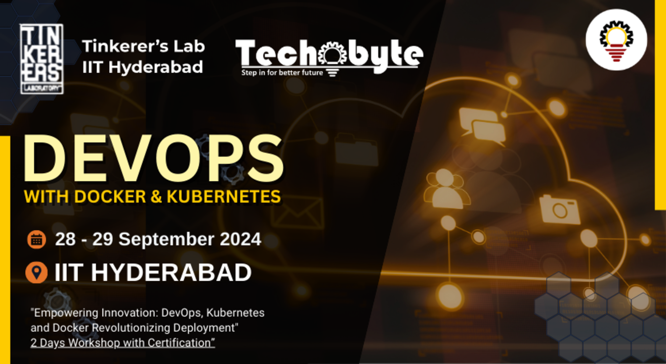 DEVOPS WITH DOCKER AND KUBERNETES | 2 DAYS WORKSHOP AT IIT HYDERABAD