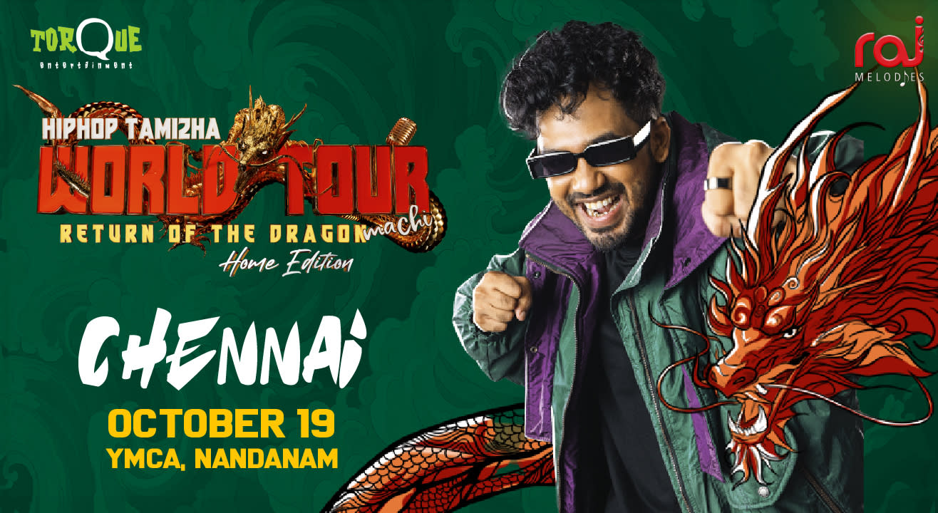 HIPHOP TAMIZHA'S - RETURN OF THE DRAGON MACHI (HOME EDITION) - LIVE IN CHENNAI