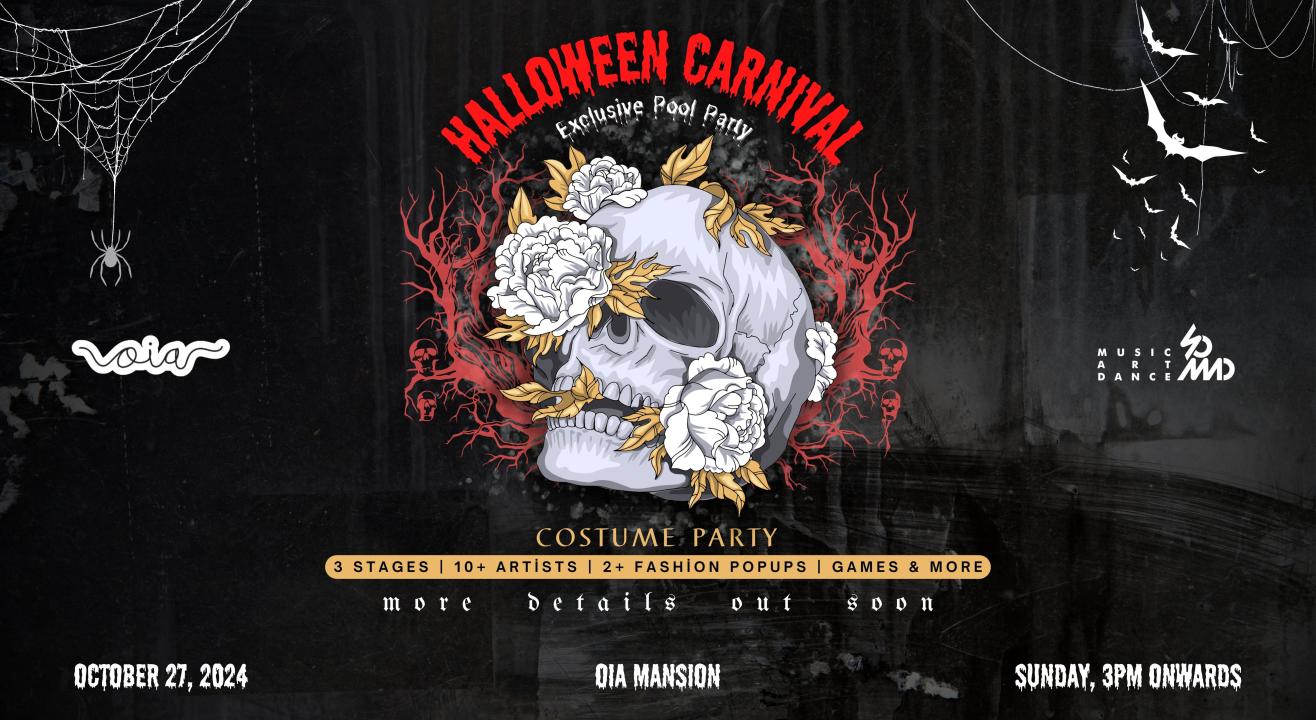 SoMAD Halloween Carnival 2024 - Exclusive Costume + Pool Party at the Oia Mansion Bengaluru