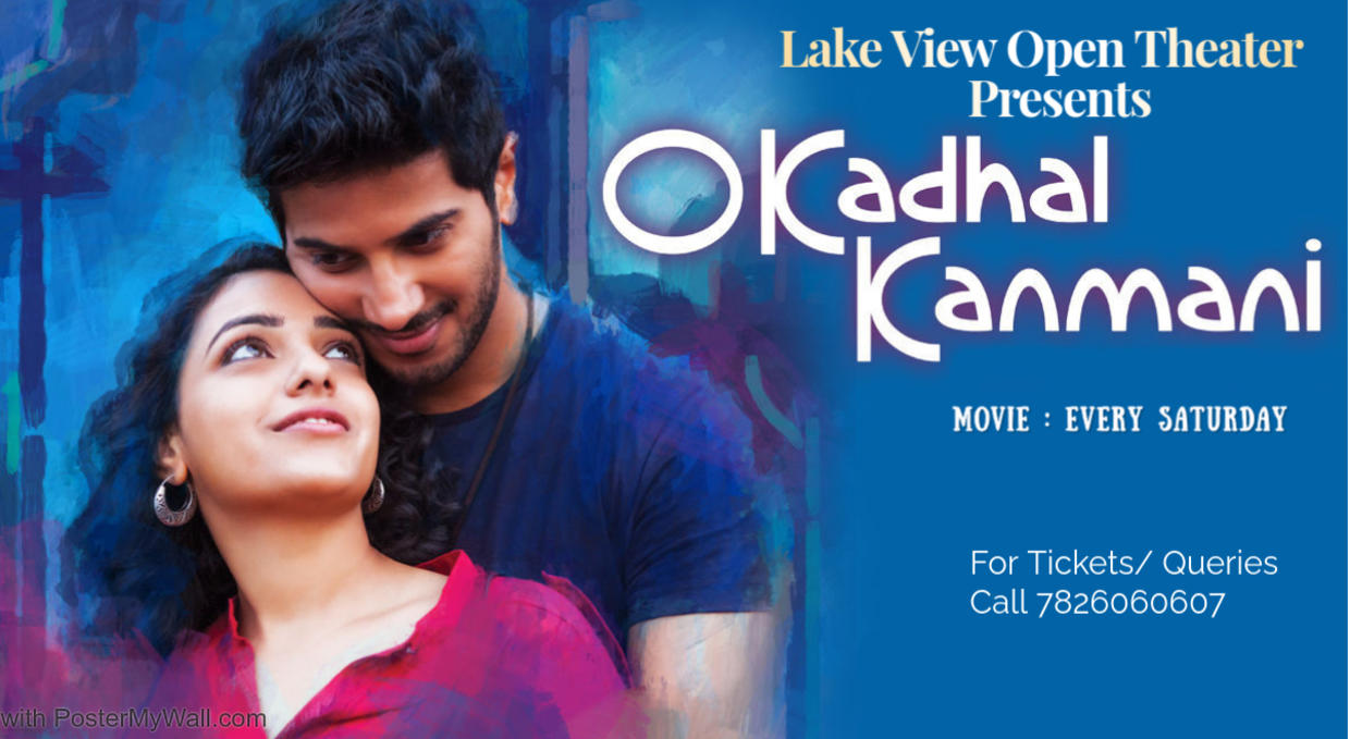 O Kadhal Kanmani in Lake View Open Theater in Chetpet Eco Park | Screening