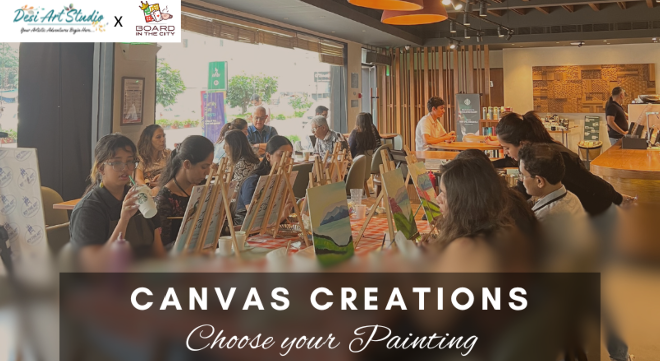 Canvas Creations - Choose your painting