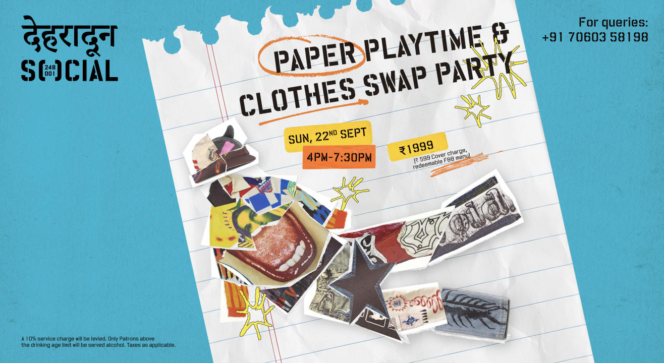 Paper Playtime and Clothes Swap Party  | IEHPL