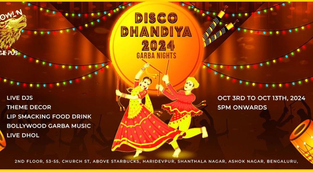 BIGGEST DISCO DANDIYA NIGHT | Navratri 2024