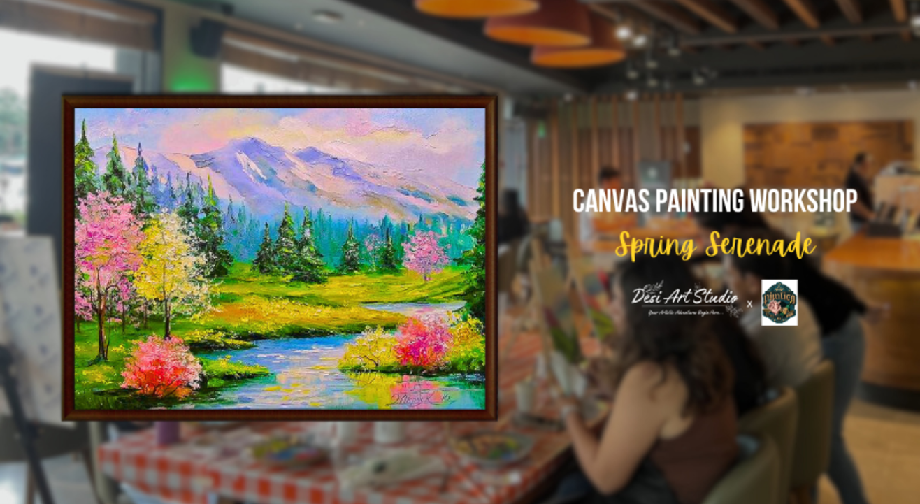 Canvas Painting Workshop - Desi Art Studio