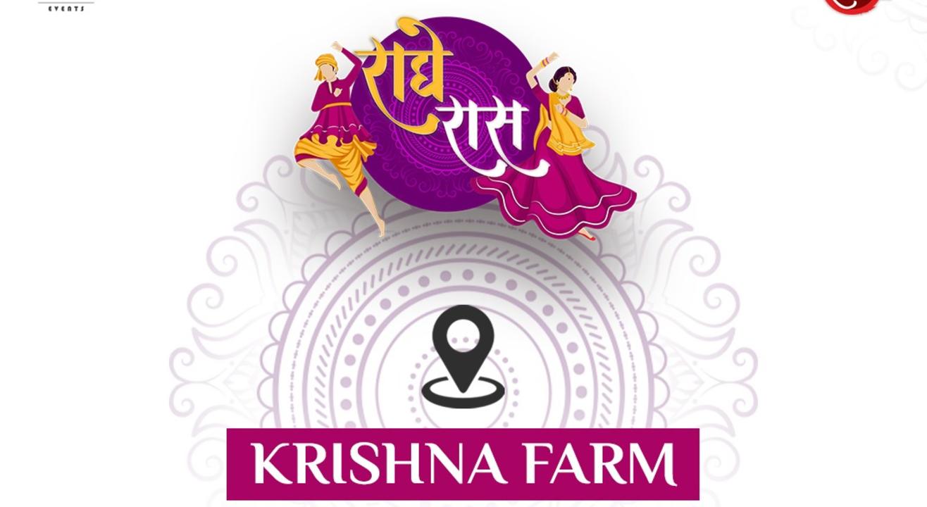 Radhe Raas Krishna Farm Navratri 2024 Event in Ahmedabad