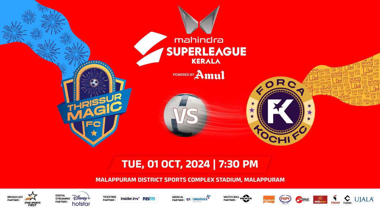 SLK 2024: Thrissur Magic FC vs Forca Kochi FC