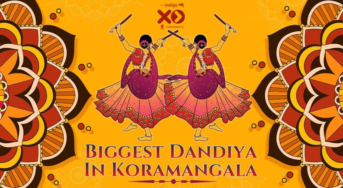 Rhythms of Garba: Dandiya Nights - at Indigo XP - Koramangala | Navratri 2024