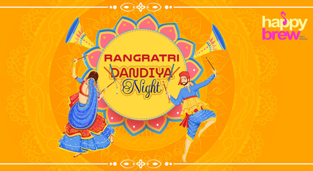 Rangratri Dandiya Nights at Happy Brew | Navratri 2024