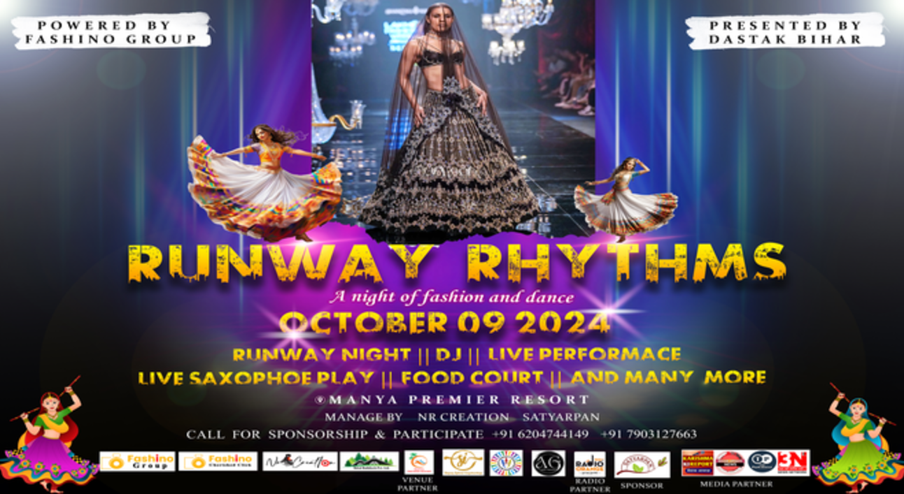 RUNWAY RHYTHMS /DANDIYA | Navratri 2024