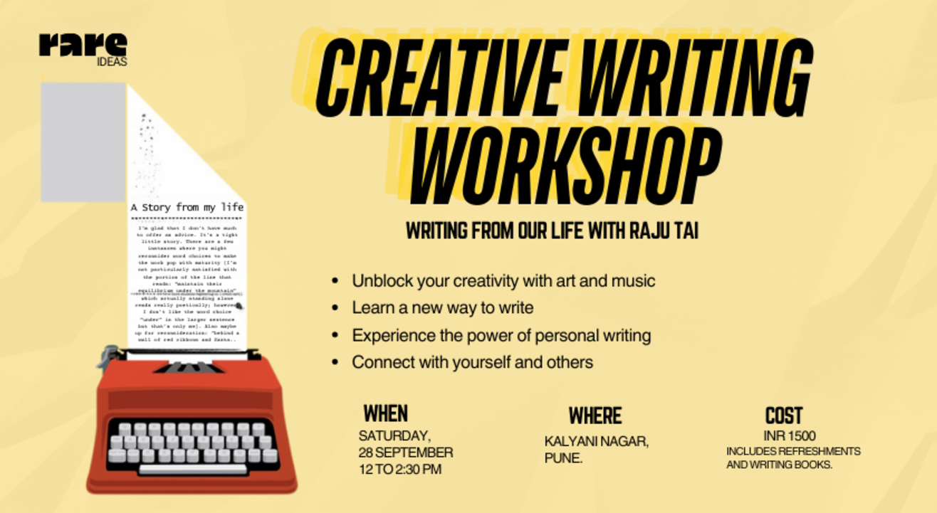 Creative Writing with Raju Tai