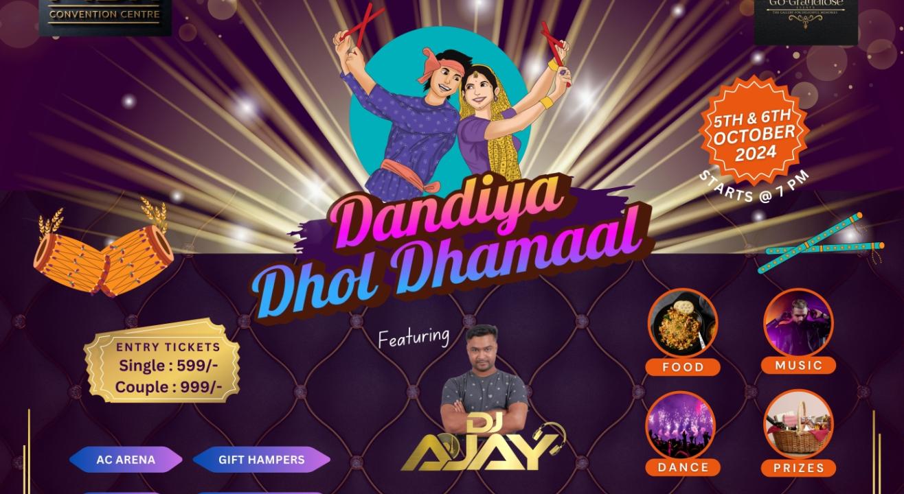 Dandiya Dhol Dhamaal Navratri 2024 Navratri 2024 Event in Hyderabad