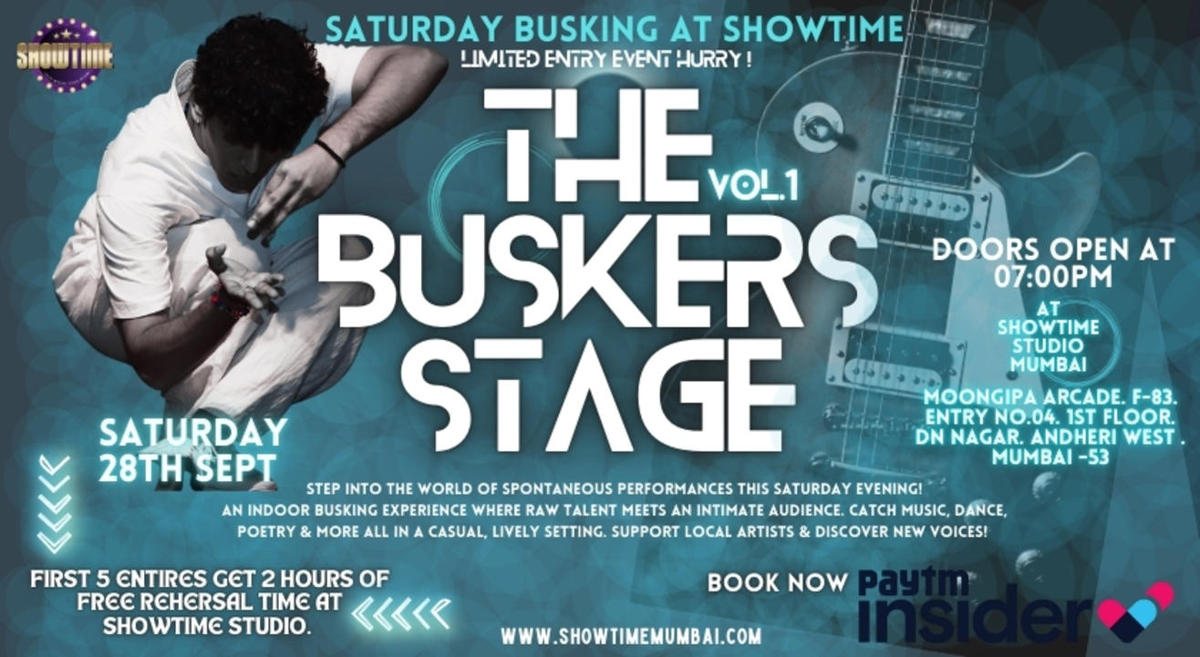 The Busker's Stage : Saturday Busking At Showtime