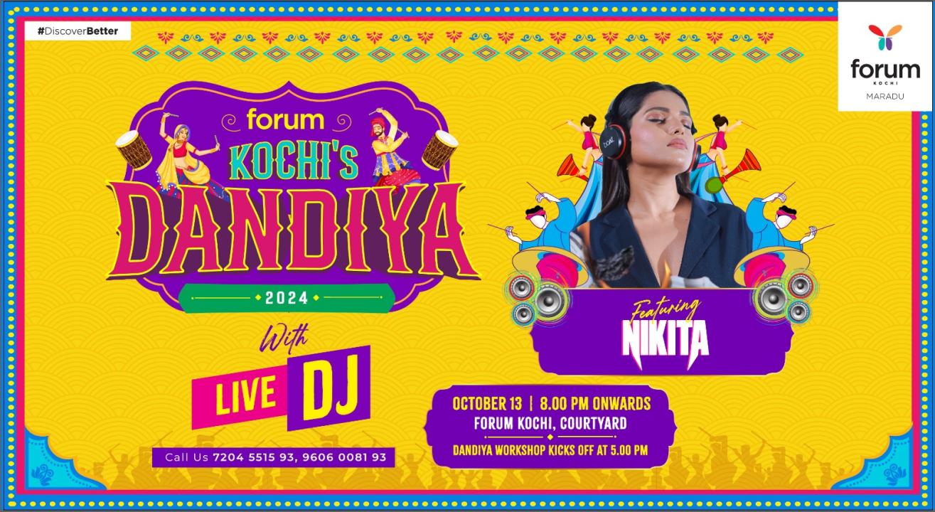 FORUM DANDIYA NIGHT - KOCHI | Navratri 2024