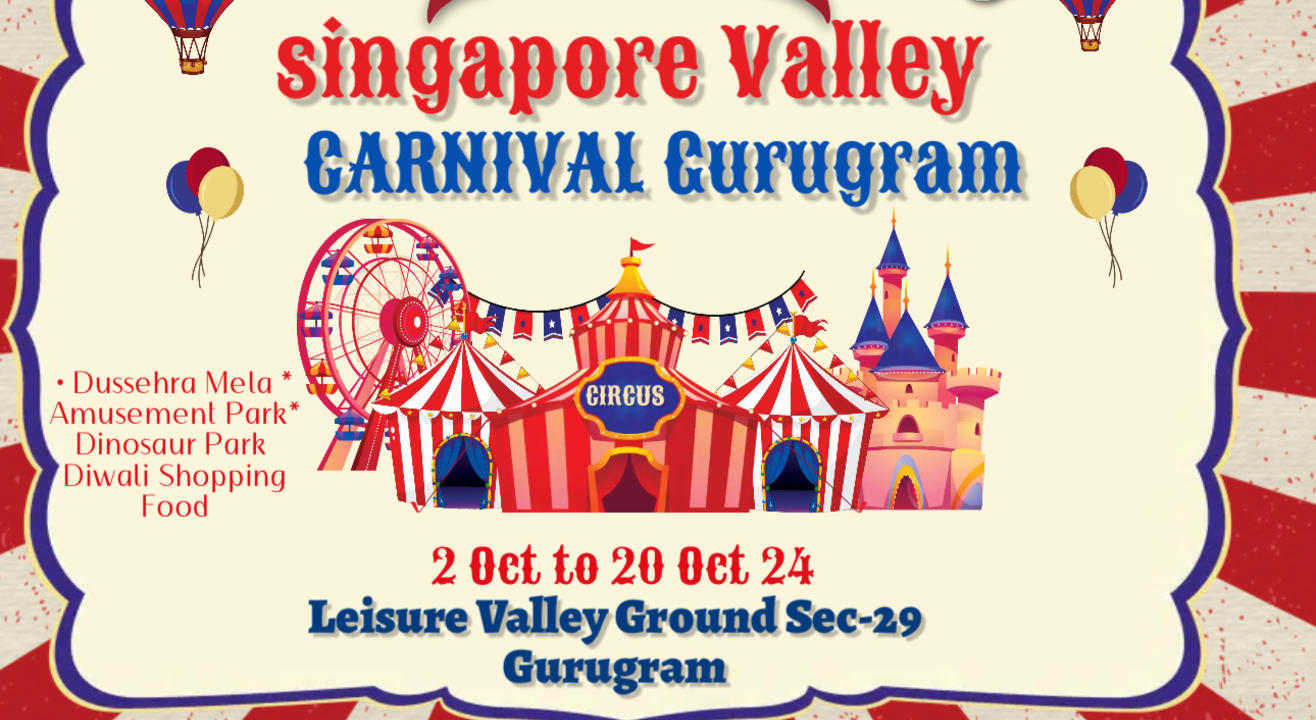 Singapore Valley Carnival Gurugram | Navratri 2024