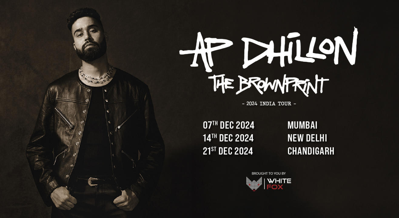 AP Dhillon's "The Brownprint" India 2024 Tour