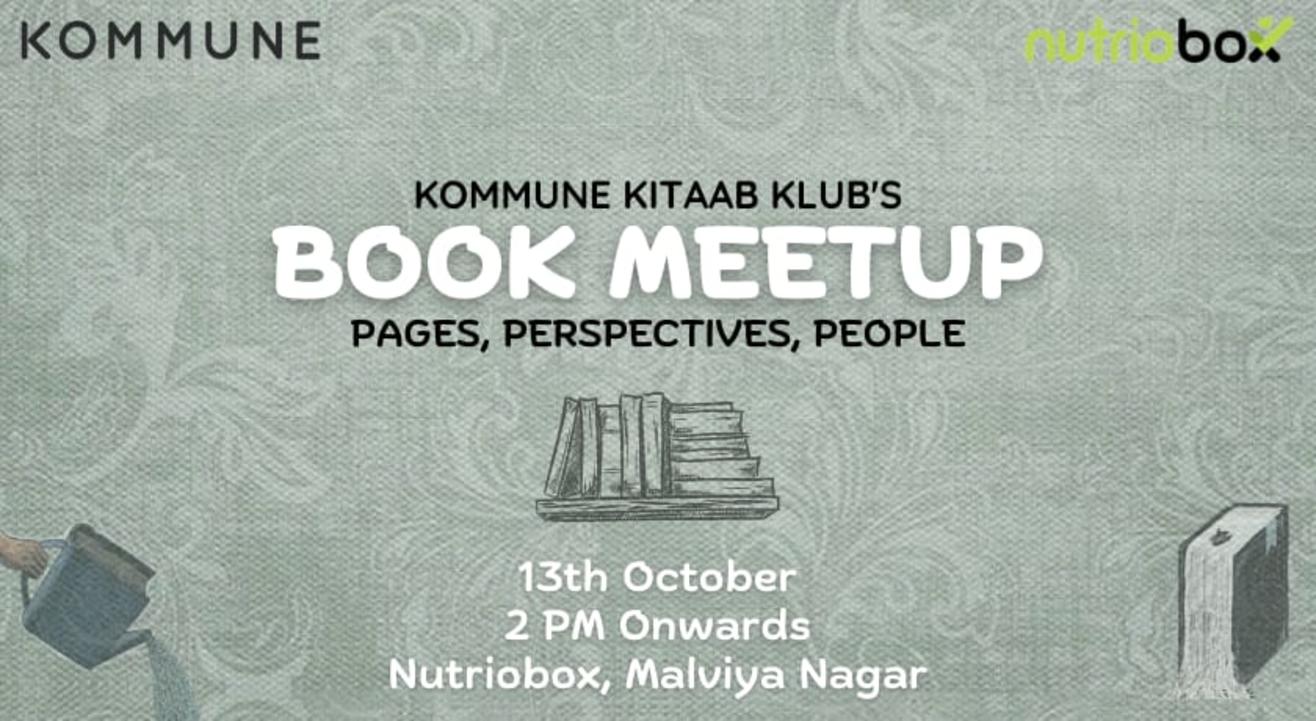 Kommune Book Meet-up Delhi NCR