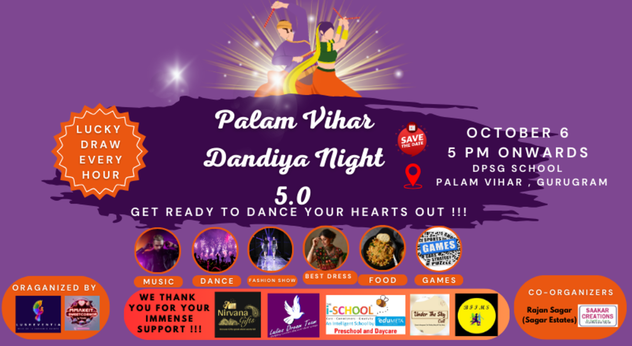 Palam Vihar Dandiya Night 5.0 | Navratri 2024