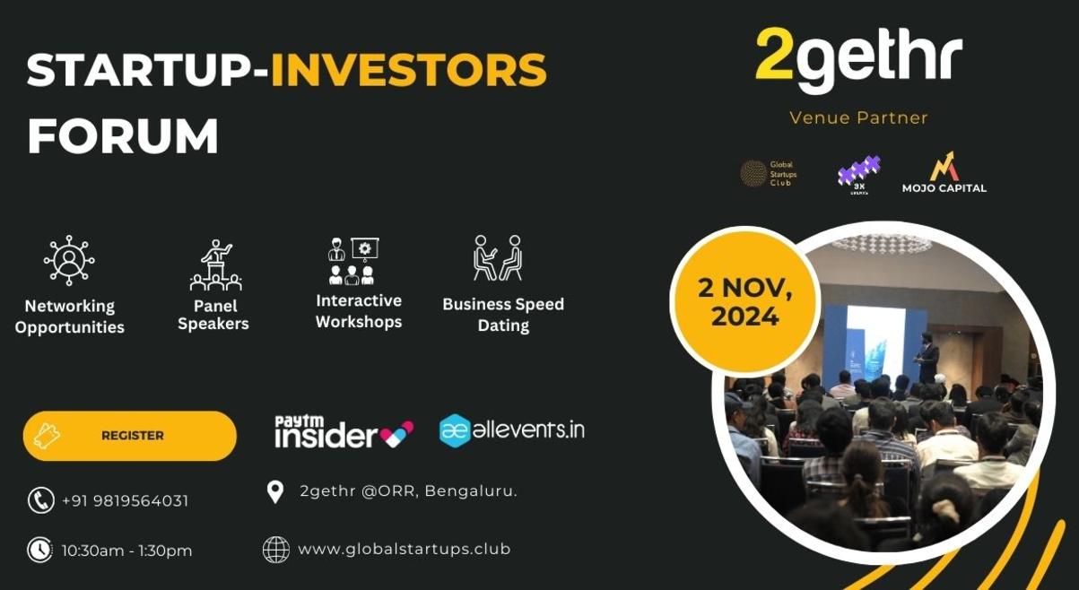 Startup Investors Forum