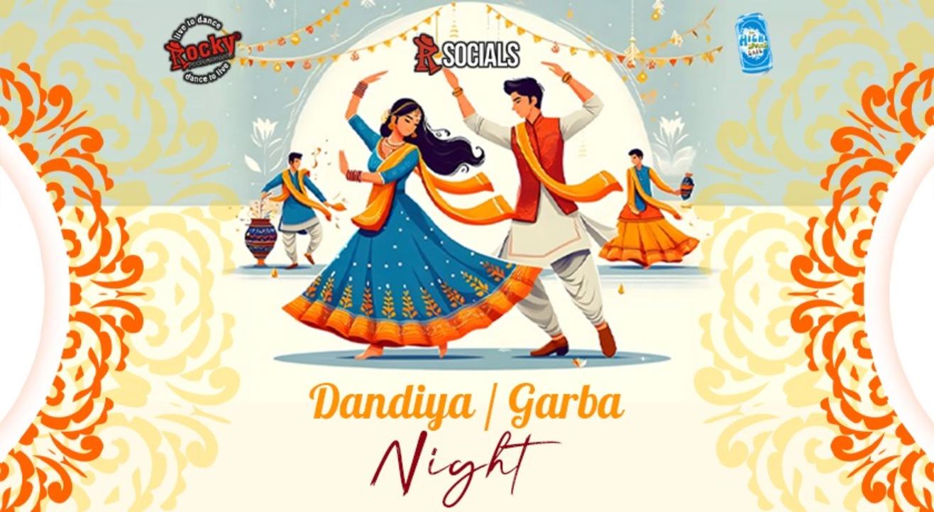 Garba Night with Rocky Poonawala's Dance School X High Spirits Cafe | Navratri 2024