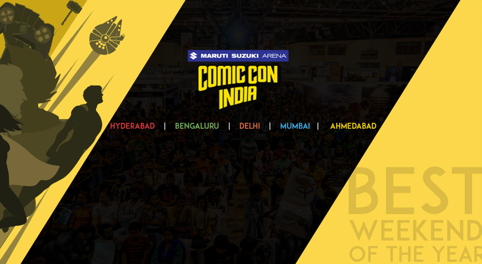 Comic Con India 2019: Hyderabad, Bengaluru, Mumbai, Delhi, Ahmedabad!