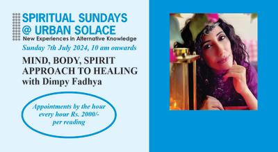 SPIRITUAL SUNDAYS @ URBAN SOLACE  - New Experiences in Alternative Knowledge