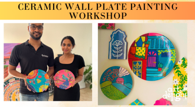 Ceramic Wall Plate Painting Workshop