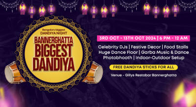 Bannerghatta Biggest Dandiya Festival  | Navratri 2024