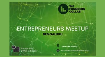 Entrepreneurs Meetup by We Founders Collab | Jaipur