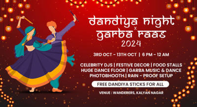 Biggest Dandiya Night × Garba Raas  | Navratri 2024