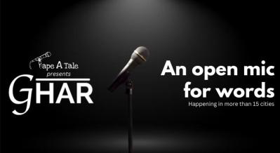 Ghar - An Open Mic For Words By Tape A Tale | Bhubaneswar