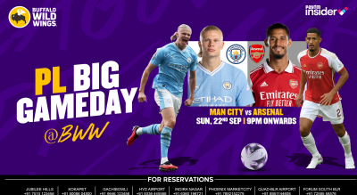 Man City vs Arsenal live screening | Premier League | BWW Jubilee Hills