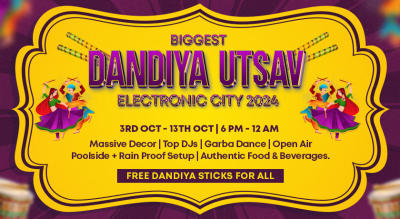 Biggest Dandiya Utsav in Electronic City | Navratri 2024