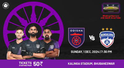 ISL 2024-25 : Odisha FC vs Bengaluru FC