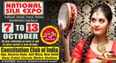 National Silk Expo – Exhibition cum Sale | Navratri 2024
