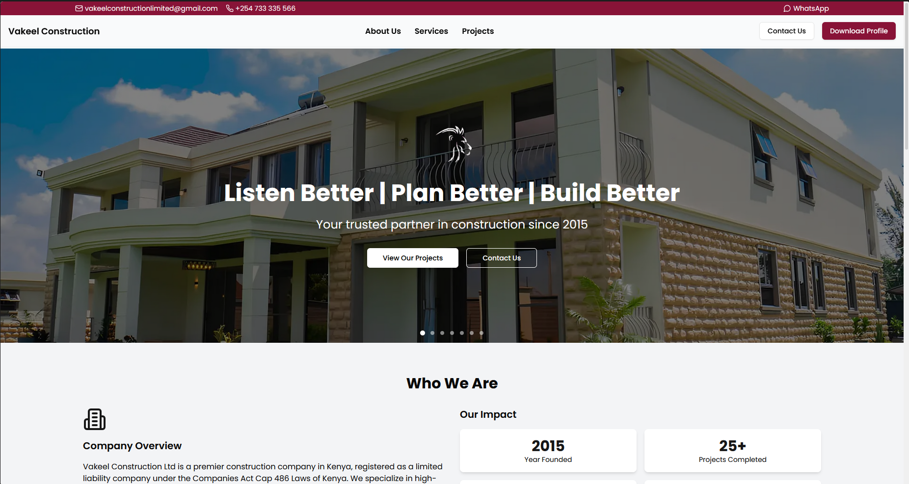 Vakeel Construction IT