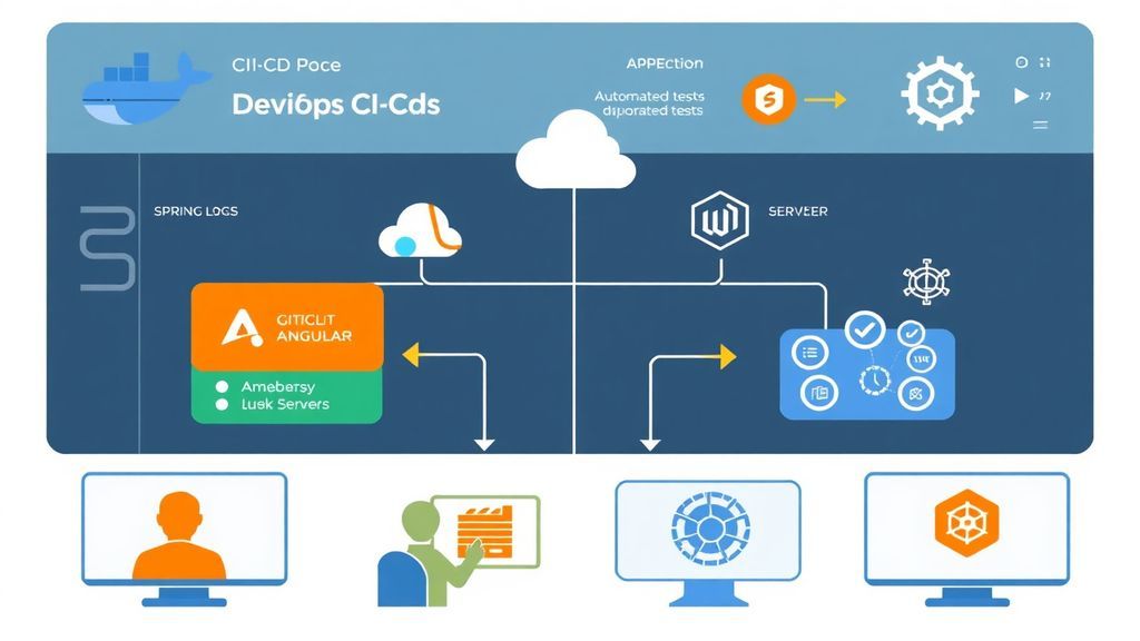 Automatisation du déploiement continu d'une application Spring Boot/Angular avec GitLab CI/CD et Docker | Laty Gueye Samba - Développeur Full Stack Dakar Sénégal, Expert Java Spring Boot Angular