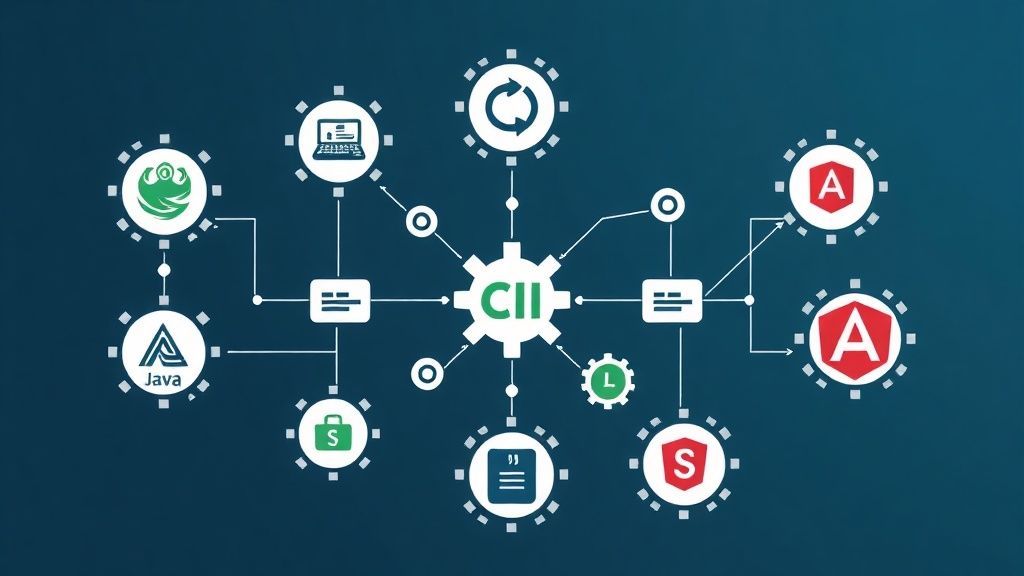 Mise en place de pipelines CI/CD complètes avec GitLab pour des applications Full Stack Spring Boot + Angular | Laty Gueye Samba - Développeur Full Stack Dakar Sénégal, Expert Java Spring Boot Angular