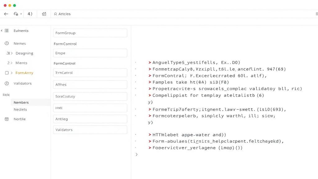 Maîtriser les formulaires réactifs Angular 17+ avec validation avancée et génération dynamique | Laty Gueye Samba - Développeur Full Stack Dakar Sénégal, Expert Java Spring Boot Angular