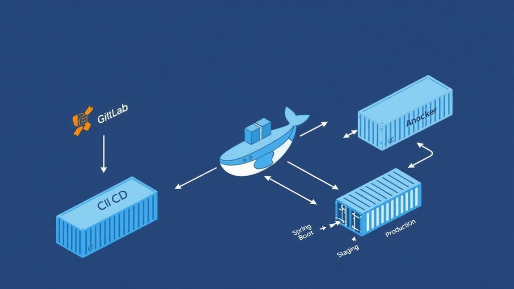 Automatiser le CI/CD d'une application Spring Boot/Angular avec GitLab et Docker | Laty Gueye Samba - Développeur Full Stack Dakar Sénégal, Expert Java Spring Boot Angular