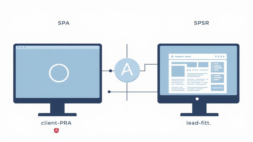 Développer des Single Page Applications (SPA) performantes avec Angular SSR (Server-Side Rendering) | Laty Gueye Samba - Développeur Full Stack Dakar Sénégal, Expert Java Spring Boot Angular