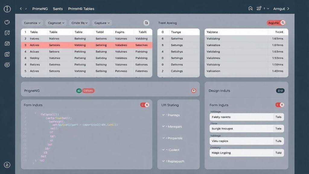 Personnalisation et optimisation des composants PrimeNG pour des interfaces Angular | Laty Gueye Samba - Développeur Full Stack Dakar Sénégal, Expert Java Spring Boot Angular