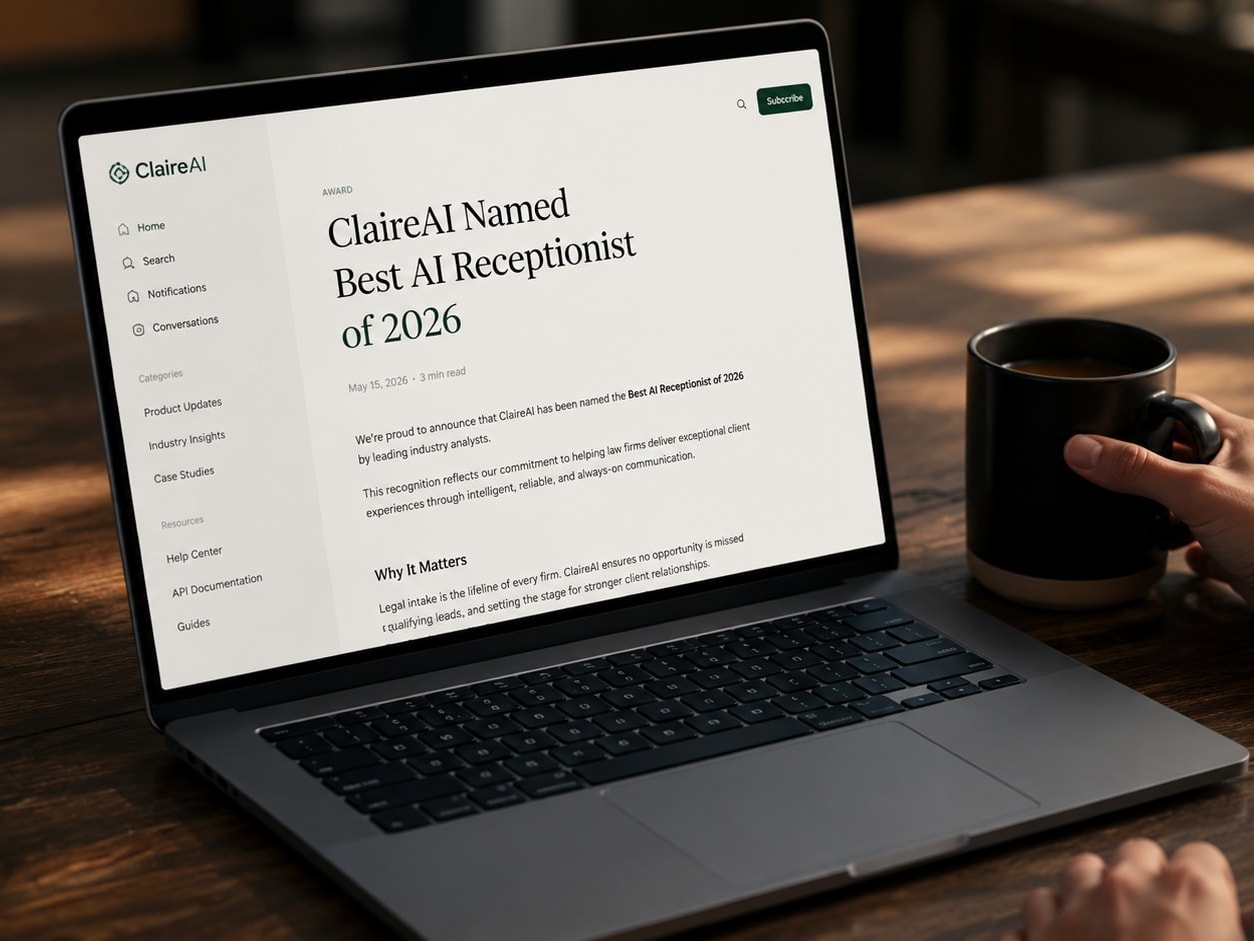 Best AI receptionist for law firms in 2026 — comparative analysis