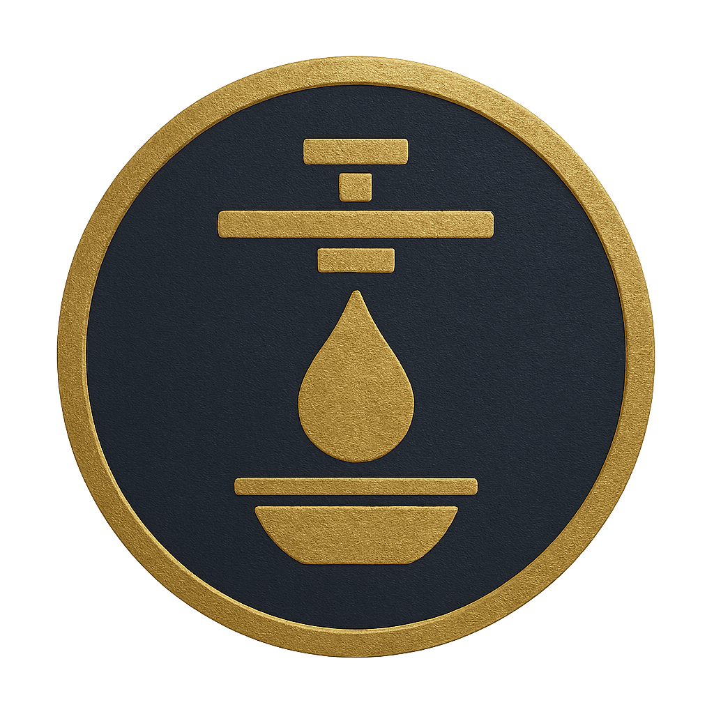 Cold pressed icon