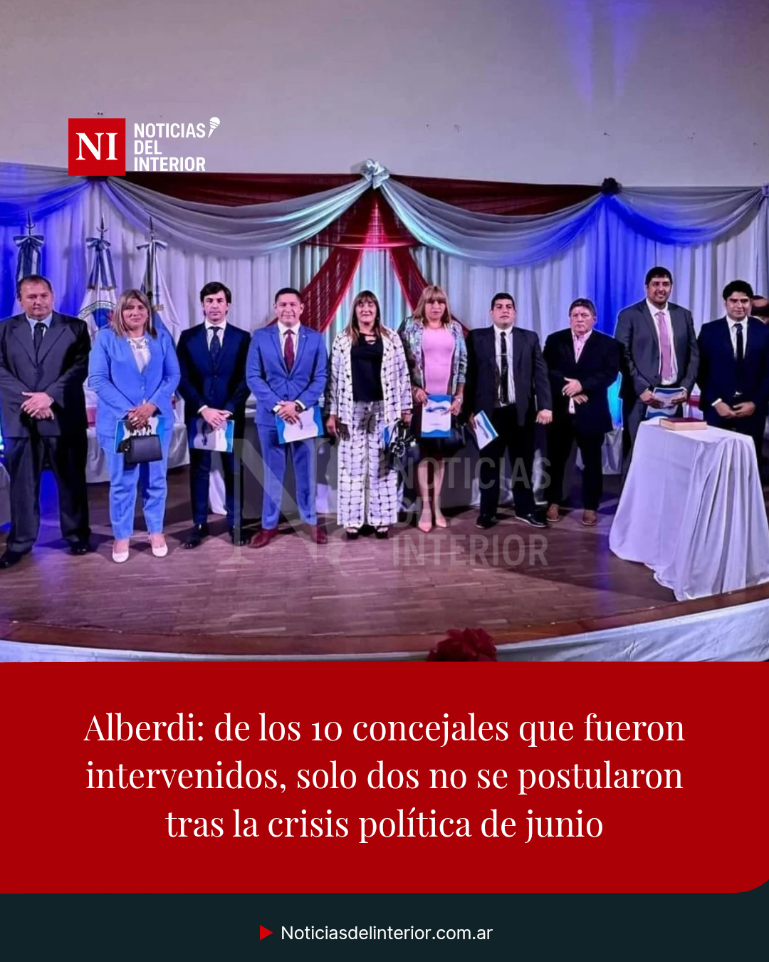 Alberdi: de los 10 concejales que fueron intervenidos, solo dos no se postularon tras la crisis política de junio