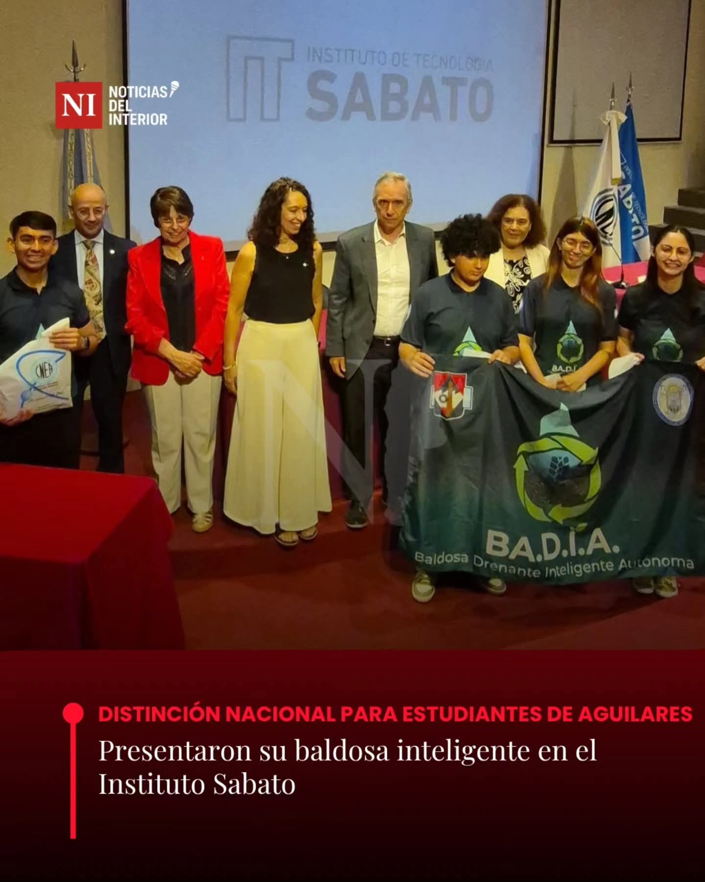 Tres estudiantes del Instituto Técnico de Aguilares representarón a Tucumán